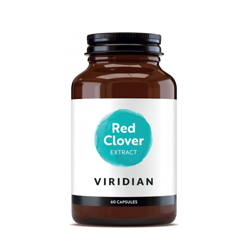 VIRIDIAN Raudonojo dobilo ekstraktas 250 mg „Red Clover Extract“, kapsulės N60