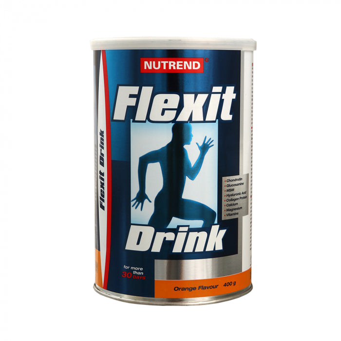 Flexit Drink, apelsinų skonio milteliai, 400 g