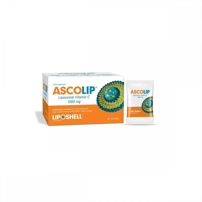 Ascolip liposominis vitaminas C 1000 mg pak.5g N30