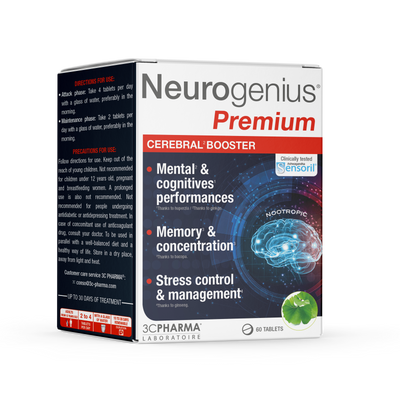3C PHARMA Neurogenius Premium, tabletės N60