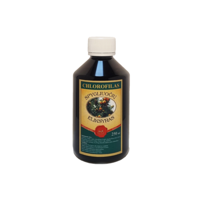 CHLOROFILAS spygliuočių eliksyras, 250 ml