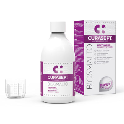 Curasept Biosmalto Sensitive teeth skalavimo skystis 300ml