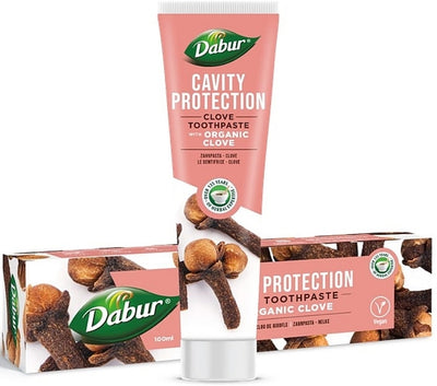 Dabur dantų pasta CLOVE su ekologiškais gvazdikėliais, 100ml