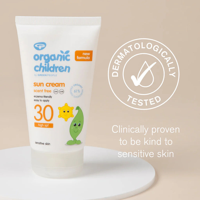 GREEN PEOPLE apsauginis losjonas nuo saulės vaikams SPF30, 150 ml, nuotrauka Nr. 2