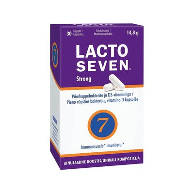 LACTO SEVEN Strong kapsulės N30