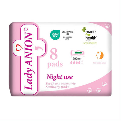 Lady Anion naktiniai paketai 290mm N8