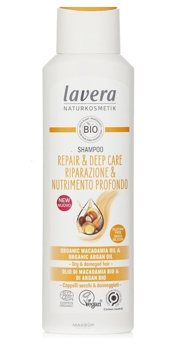LAVERA šampūnas REPAIR & DEEP CARE, 250 ml