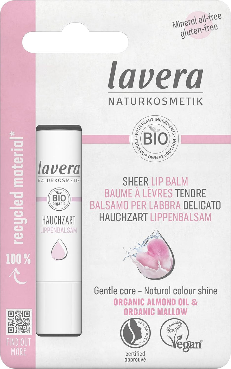 LAVERA lūpų balzamas SHEER LIP BALM, 4,5g, nuotrauka Nr. 1