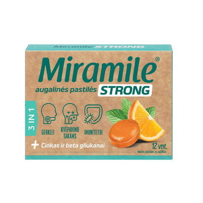 Miramile Strong su cinku ir beta gliukanais N12