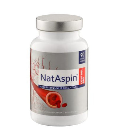 NatAspin Control Pro kapsulės N90