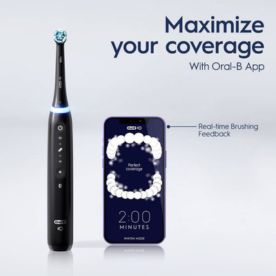 Oral-B iO 5 elektrinis dantų šepetėlis Matt Black