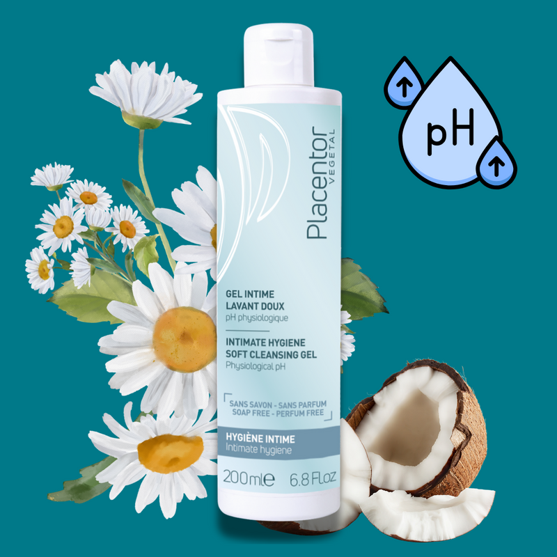 PLACENTOR švelnus intymios higienos prausiklis be muilo ir kvapiųjų medžiagų 200ml
