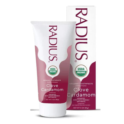RADIUS dantų pasta su gvazdikėliais ir kardamonų, 85 g