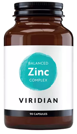 VIRIDIAN Balanced Zinc complex, kapsulės N90, nuotrauka Nr. 1