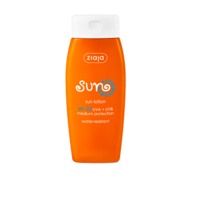 ZIAJA Sun Line vandeniui atsparus losjonas nuo saulės SPF20 150ml