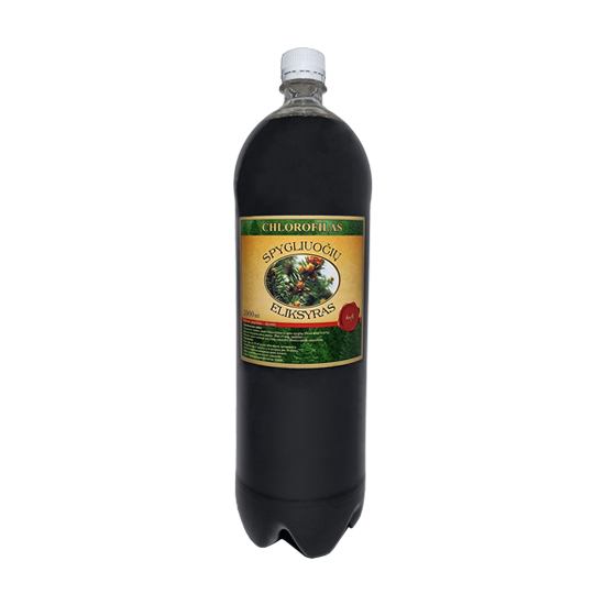 CHLOROFILAS spygliuočių eliksyras, 2000 ml, nuotrauka Nr. 1