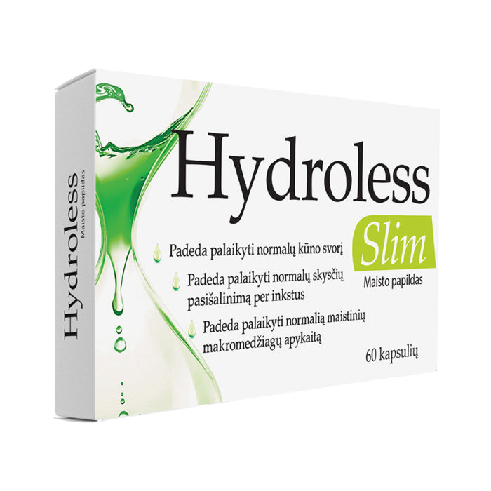 Hydroless Slim kapsulės N60