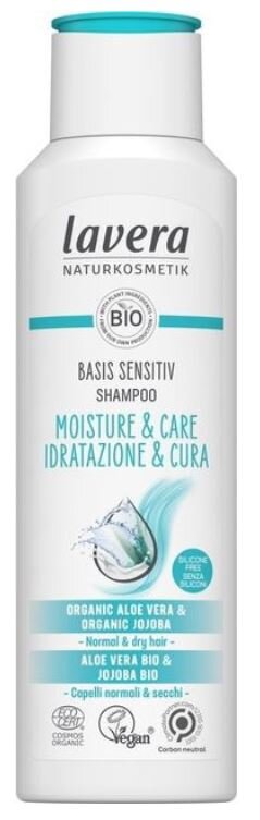 LAVERA drėkinantis šampūnas BASIS SENSITIV, 250ml