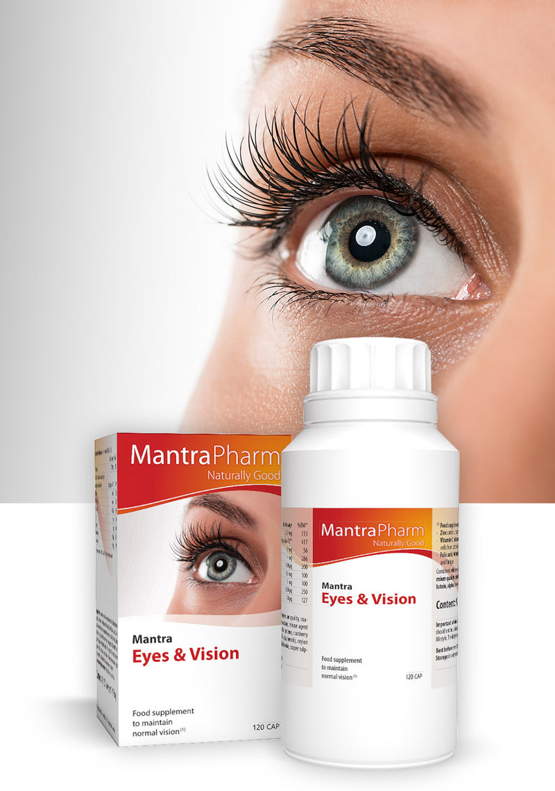 MANTRA Eyes & Vision regėjimui su liuteinu, kapsulės N120