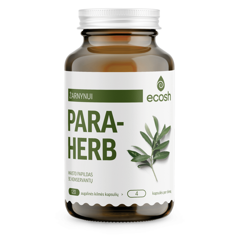 ECOSH Paraherb kapsulės N120