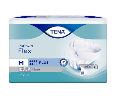 TENA Flex Plus Juostinės sauskelnės M, N30