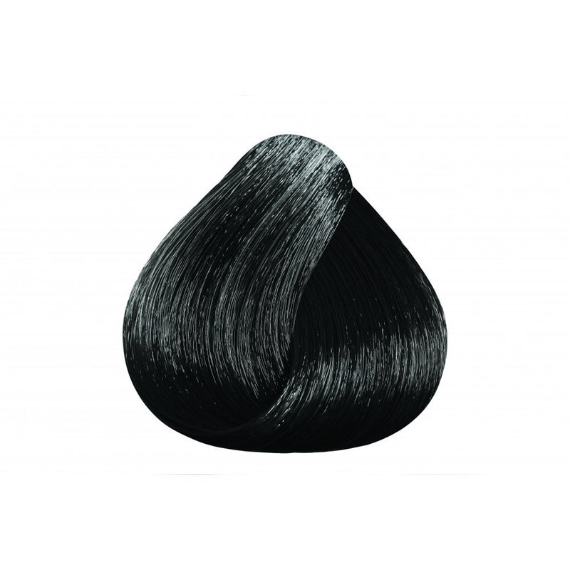 COLOR&SOIN Ilgalaikiai plaukų dažai be agresyvių medžiagų Nr.1N, Juodmedžio juoda spalva 135ml