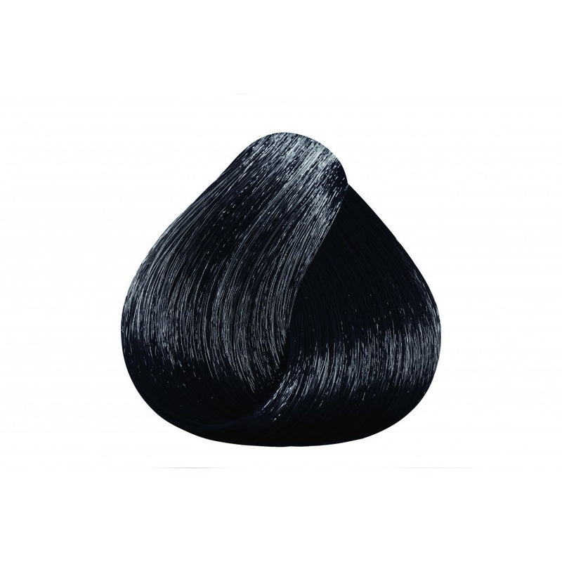 COLOR&SOIN Ilgalaikiai plaukų dažai be agresyvių medžiagų Nr.2A, Azuro juoda spalva 135ml 