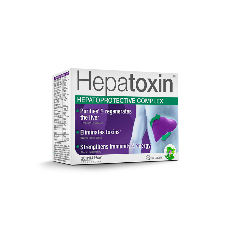 3C PHARMA Hepatoxin kepenims, tabletės N60