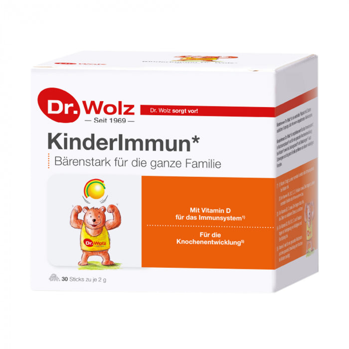 DR.WOLZ KinderImmun® sticks, milteliai paketėliuose N30 x 2g