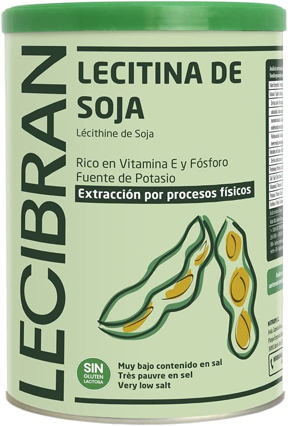 LECIBRAN sojų lecitinas - fosfolipidų kompleksas be GMO, granulės 400g