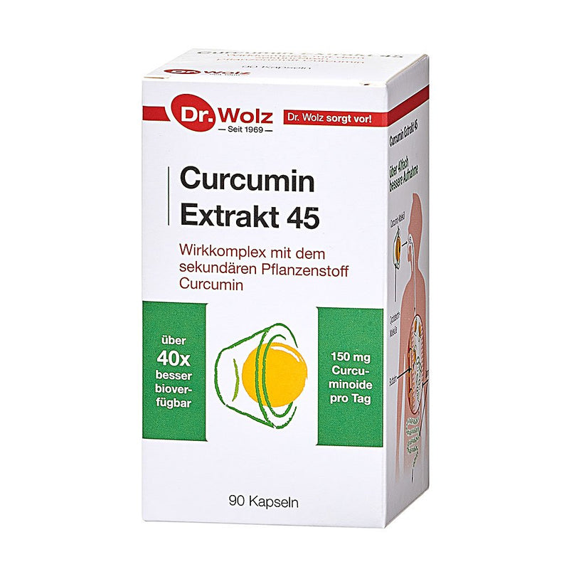 Dr.Wolz Curcumin Extrakt 45 N90