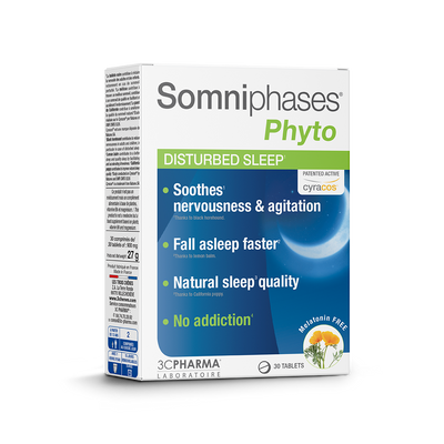 3C PHARMA Somniphases Phyto, tabletės N30