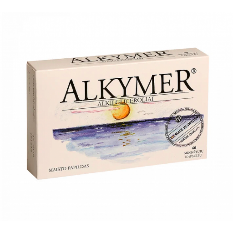 Alkymer 250 mg minkštos kapsulės N60