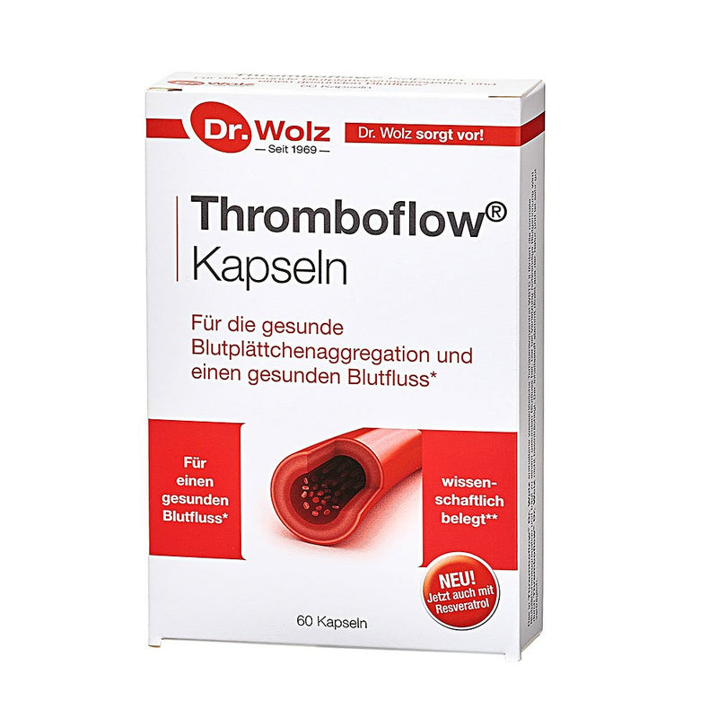 DR. WOLZ Thromboflow, kapsulės N60