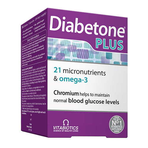 Diabetone Plus tabletės, N56 kapsulės + tabletės