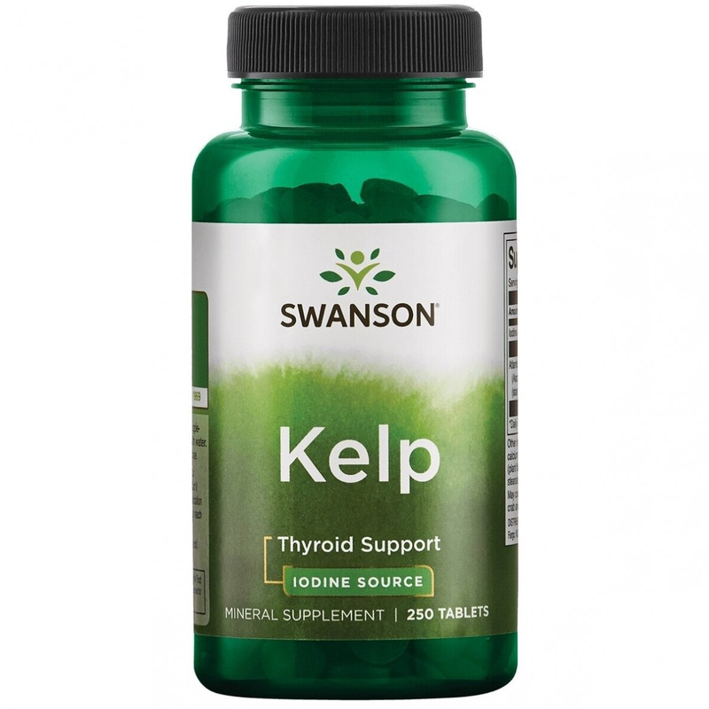 SWANSON Kelp - jodas, tabletės N250