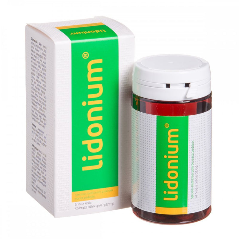 Lidonium 715 mg, tabletės N42
