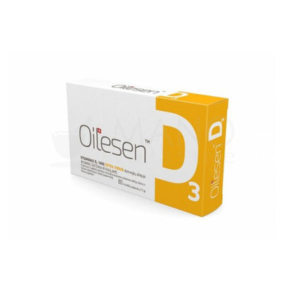 OILESEN Vitaminas D3 1000, kapsulės N80